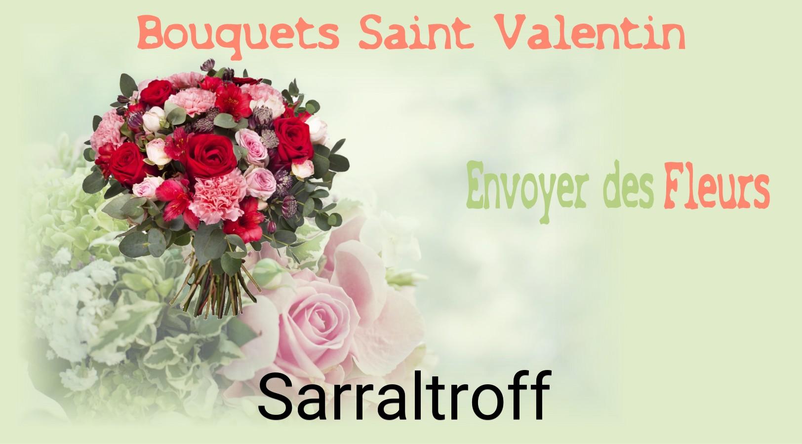 Roses de Saint-Valentin livrées à Sarraltroff